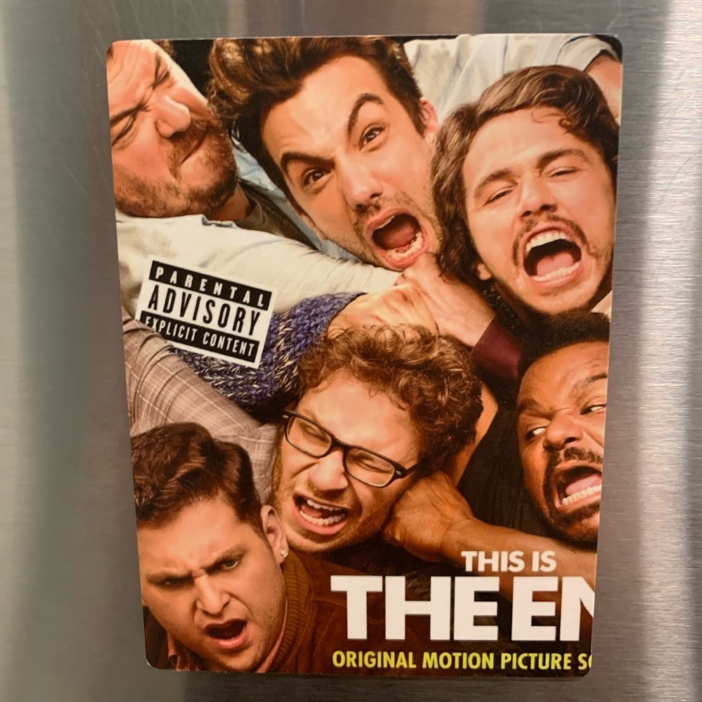 This is the End Movie Large 5" x 4" Fridge Magnet High-Gloss Refrigerator